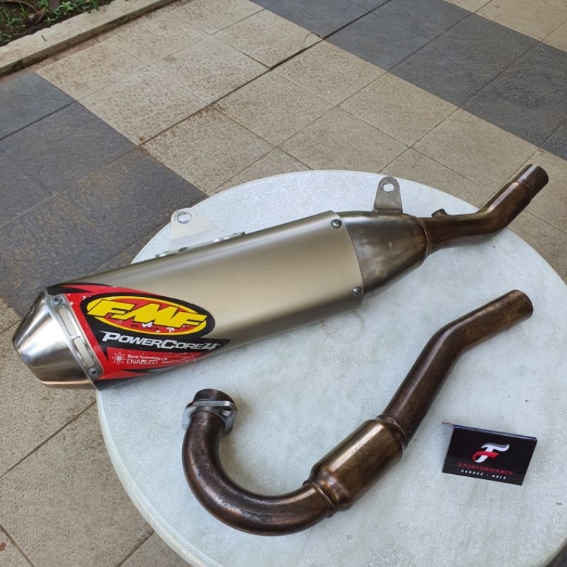 Knalpot FMF USA Silencer Original Powercore 4 Stealth Q4 Power Bomb CRF 230F 250R KTM excf FE klx 15
