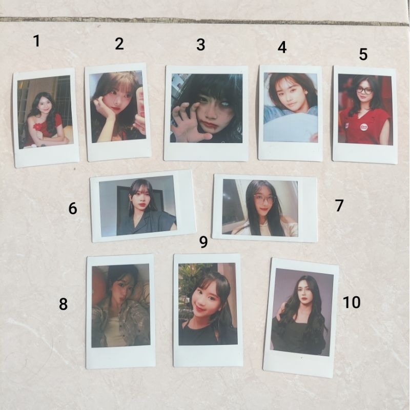 foto polaroid member jkt48