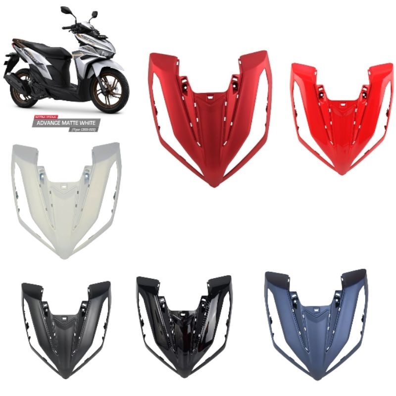 Cover Front Tameng Lampu Panel Lampu Depan Vario 125 esp k2v 2023 sampai sekarang asli ori Honda AHM