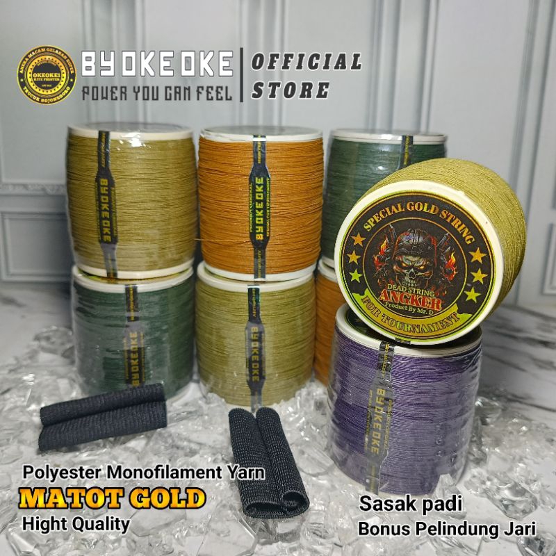 Gelasan Matot ANGKER Bahan Gold Original import Kasar tajam Gelasan tarik Jepret