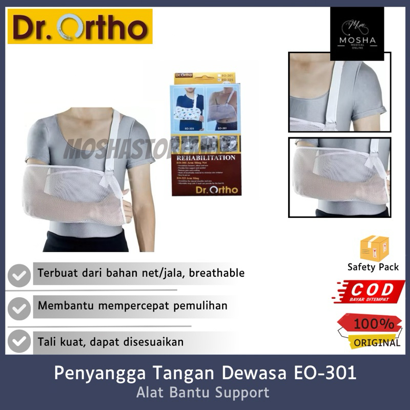 Dr. Ortho-Arm Sling/Penyangga Tangan Dewasa EO301