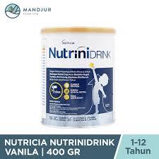 

NUTRICIA Nutrinidrink Susu Vanilla Tin - 400gr