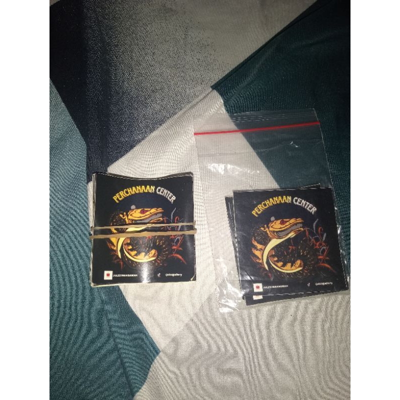 

Sticker PERCHANNAAN CENTER ISI 5, 2 plastik