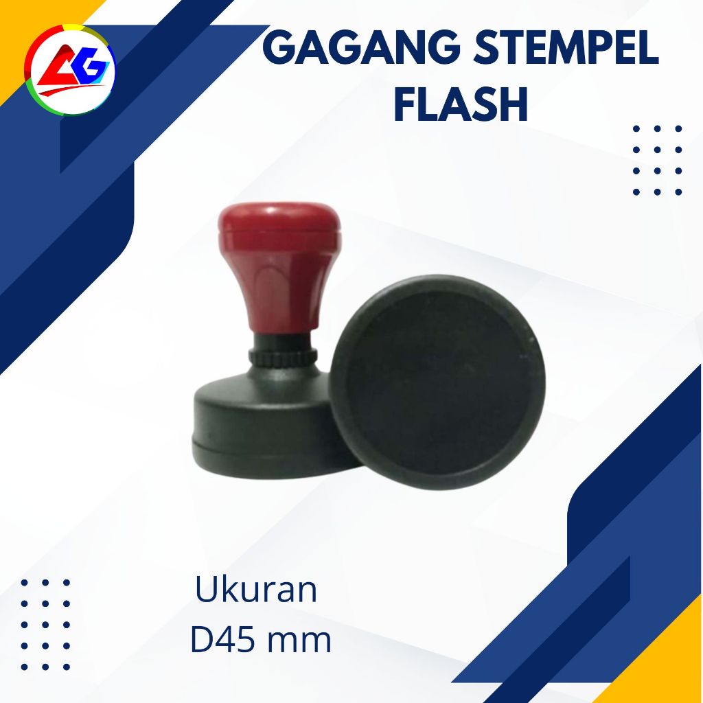 

Amelia Grafika CBO 45 - Gagang stempel flash otamatis bulat