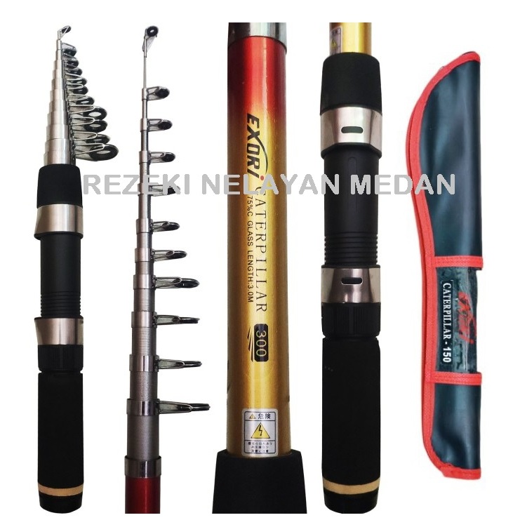 Joran Antena / Telescopic EXORI Caterpillar