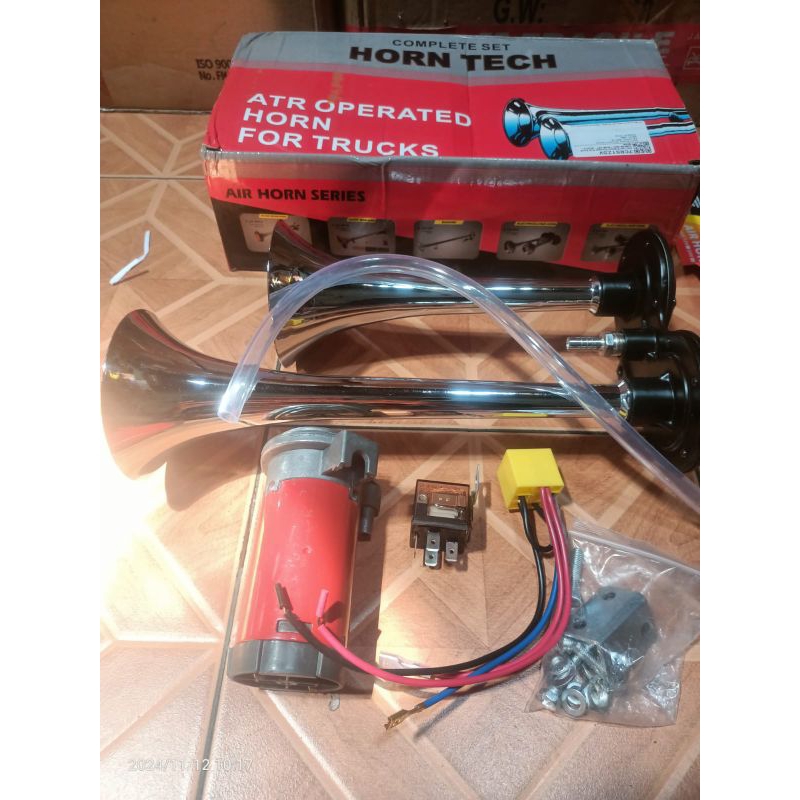 klakson hino rk kw tanpa tabung 12v 24v motor mobil truk bus