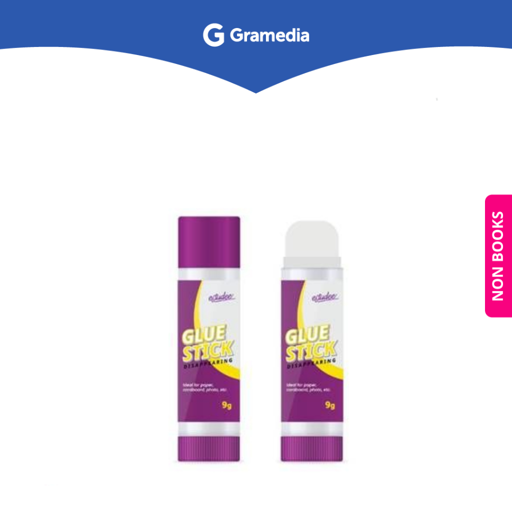 

Gramedia Surabaya - Estudee Glue Stick Purple Disappearing 9GR ES-GS9PU