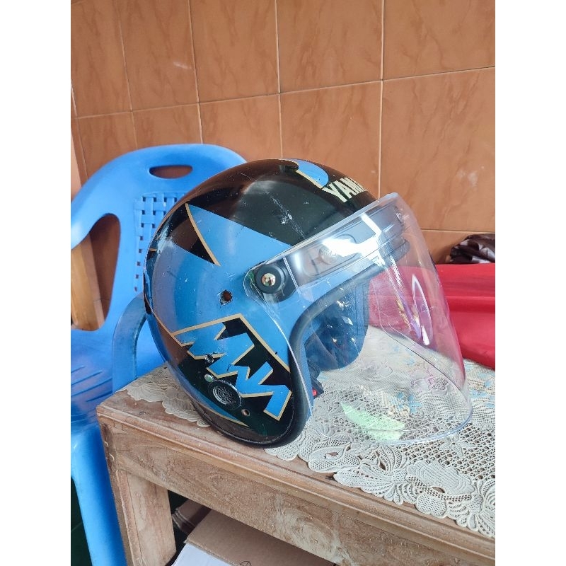 helm jadul yamaha ori restorasian