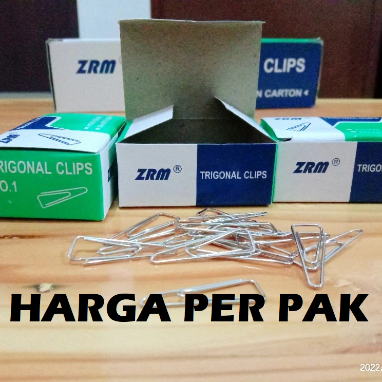 

Trigonal clips no 1 ZRM-per pak