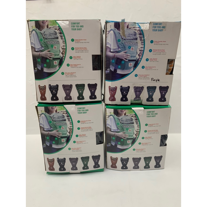 BABY CARRIER WITH HIP SEAT / HIP SEAT BABY CARRIER