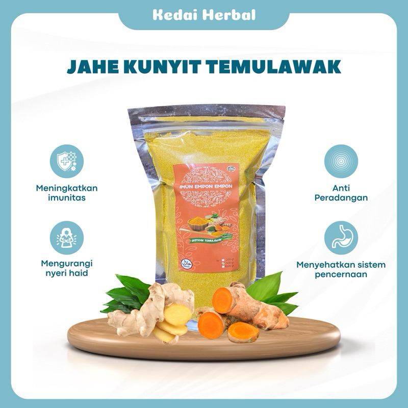 

JAKUTE (Jahe Kunyit Temulawak) Penambah imun