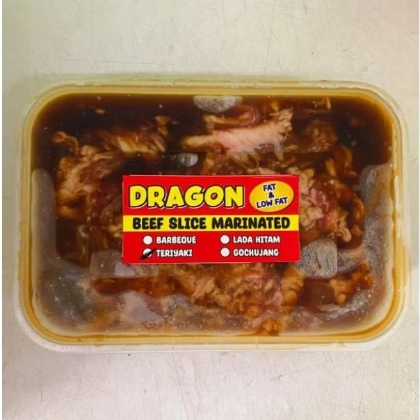 

Daging Slice Marinasi Mix Fat & Low Fat 500gr