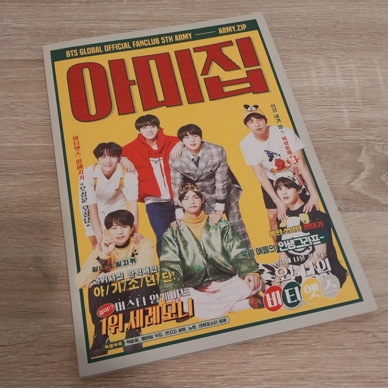 BTS 5th Fanclub ARMY ZIP (Baca Deskripsi)