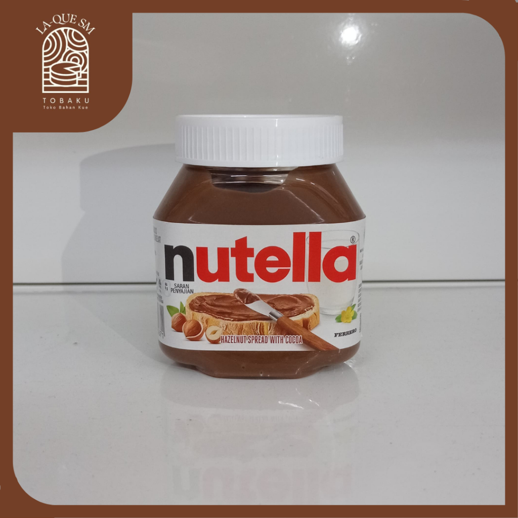 

Tobaku LA-QUE SM | Nutella Selai Coklat Kemasan 200gr dan 350gr/Selai Rasa Coklat/Selai Olesan Roti