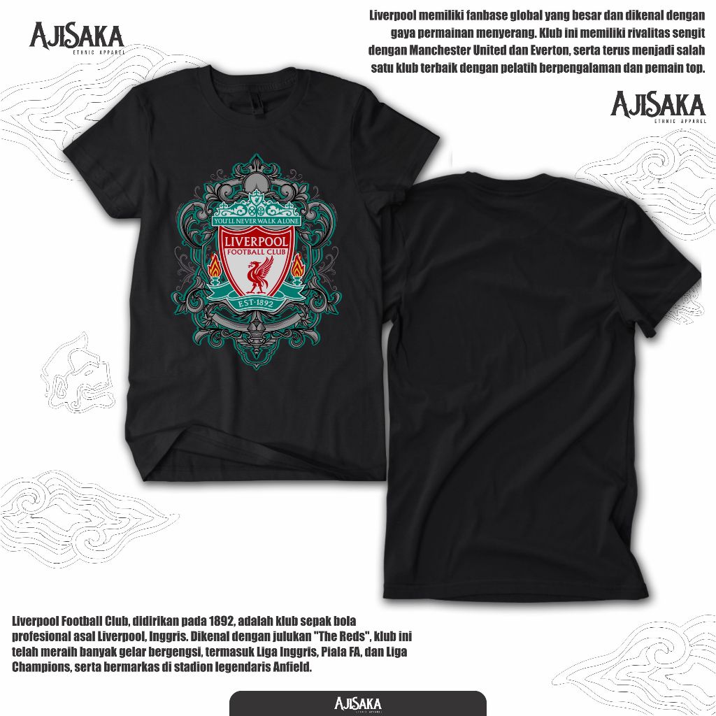 Liverpool Kaos Ethnic Motif Batik Reflective Premium Ajisaka
