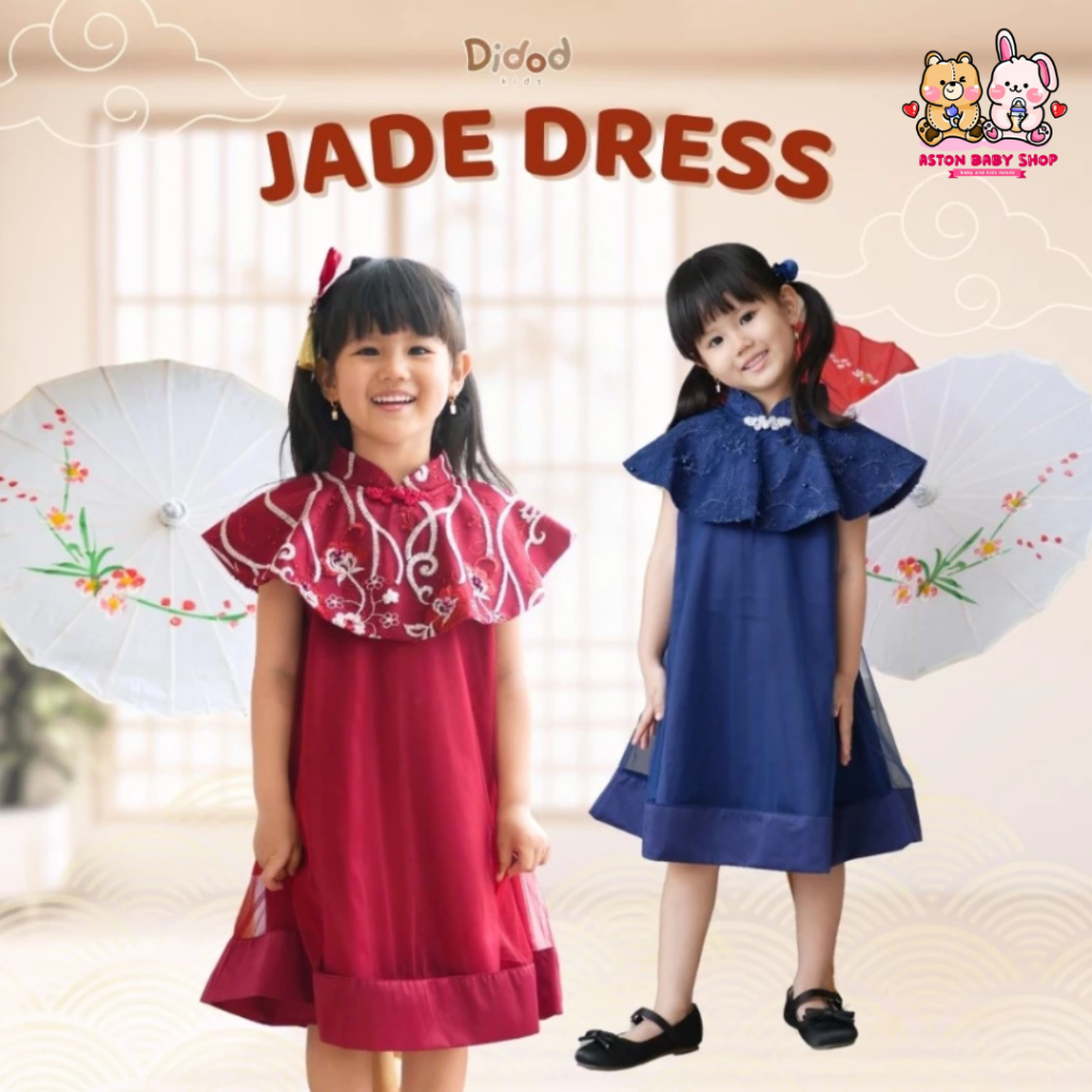 Didod Kids Jade Dress - CNY Dress / CNY Collection / Dress CNY / Dress Imlek / Imlek collection / CN