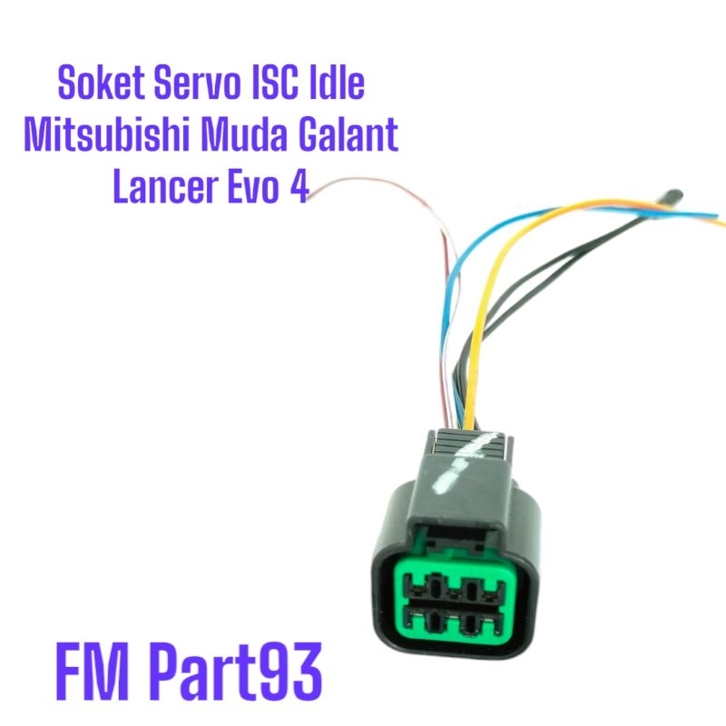 Soket Servo ISC Idle Up Mitsubishi Kuda Galant Lancer Evo 4 CB5 Idle Up Evo
