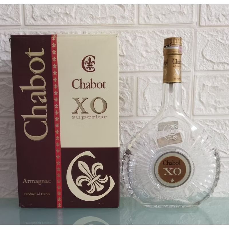 Botol Kosong Chabot XO Superior Armagnac + Box 700ml