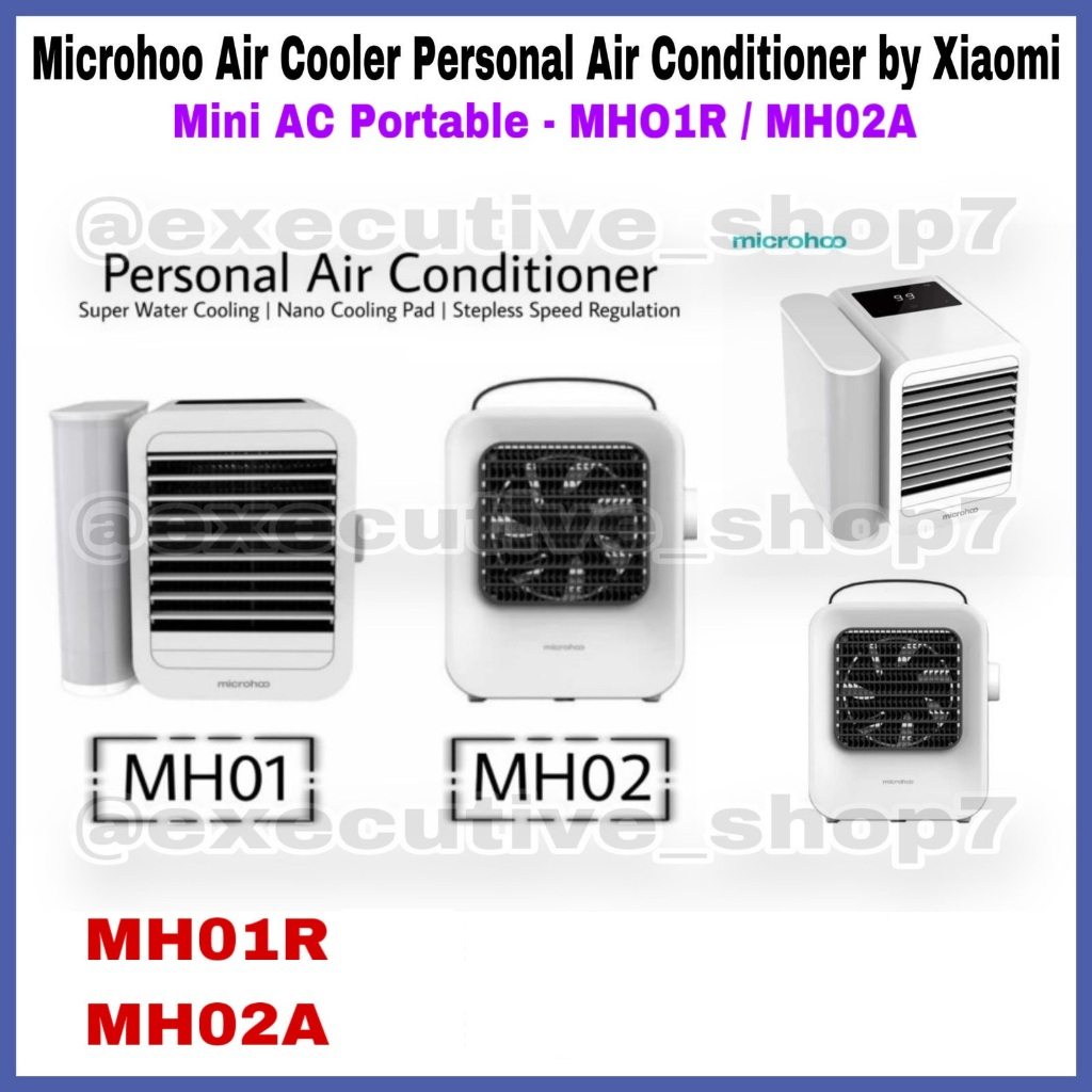 Microhoo Air Cooler Personal Air Conditioner - Mini AC Portable - MH01R / MH02C