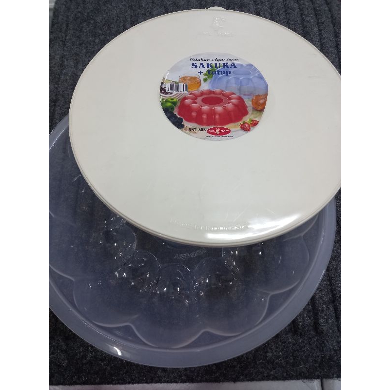 Owl Plastic - Cetakan Agar Sakura + Tutup