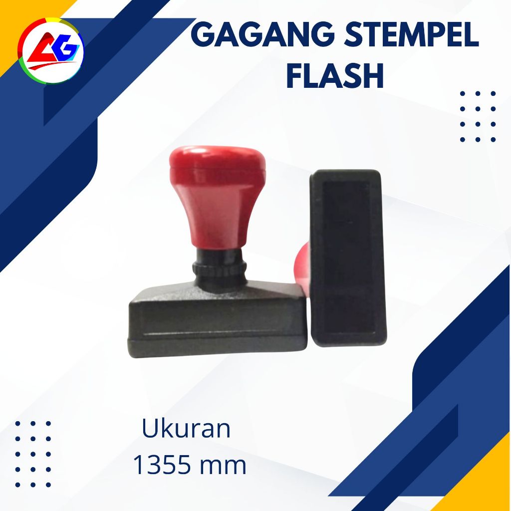 

Amelia Grafika CB 1355 - Gagang stempel flash otomatis persegi