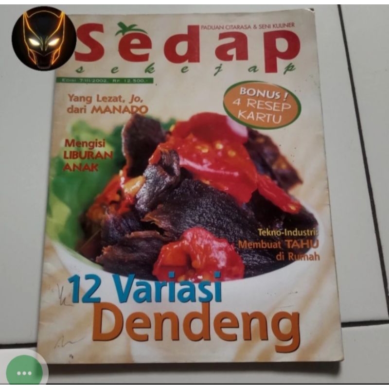 Majalah Original Sedap Sekejap - 12 Variasi Dendeng