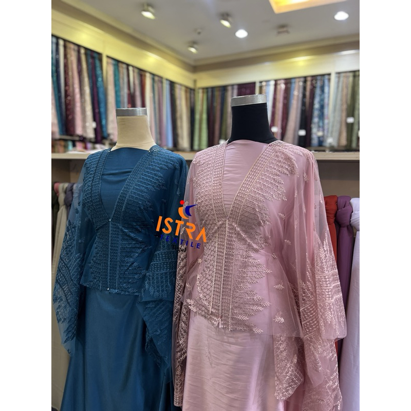 Tulle/Tille/Tile Sapto Sumba Shelly Etnik Unik Bordir Special Premium Murah