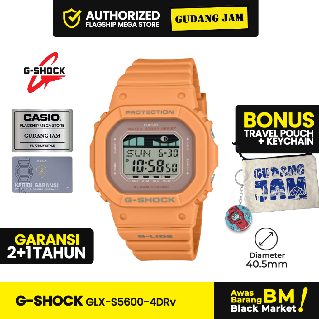 Jam Tangan G-Shock GLX-S5600-4DR GLX-S5600-4D GLX-S5600 GLXS5600 GLX S5600