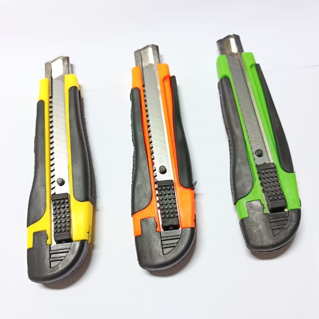 

Pisau Cutter cutter jumbo Pisau Kater Cutter Knife Pisau Cutter Dorong Bagus Murah