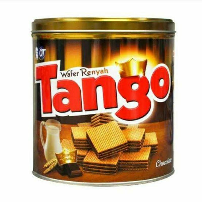 

Wafer Tango Coklat kaleng @240 gr