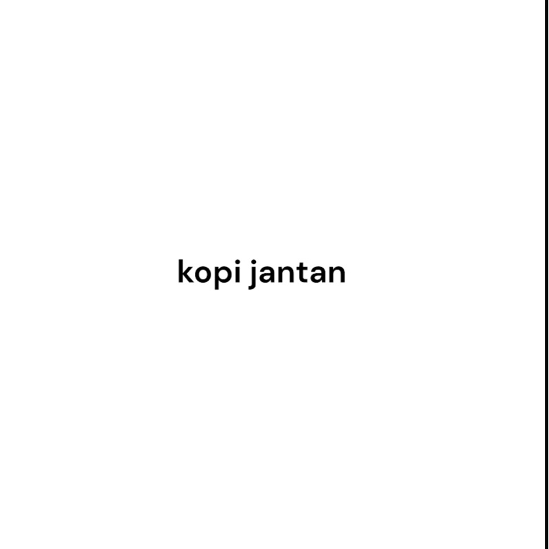 

kopi hitam j