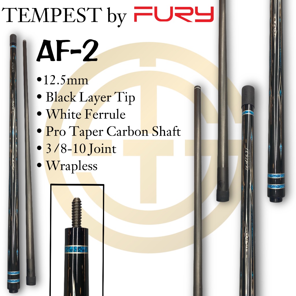 Tempest AF-2 by Fury, Stick Play Billiard
