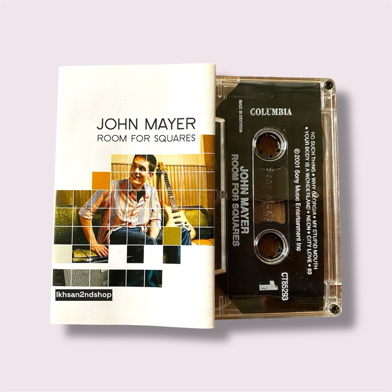 kaset Pita John Mayer - Room For Squares