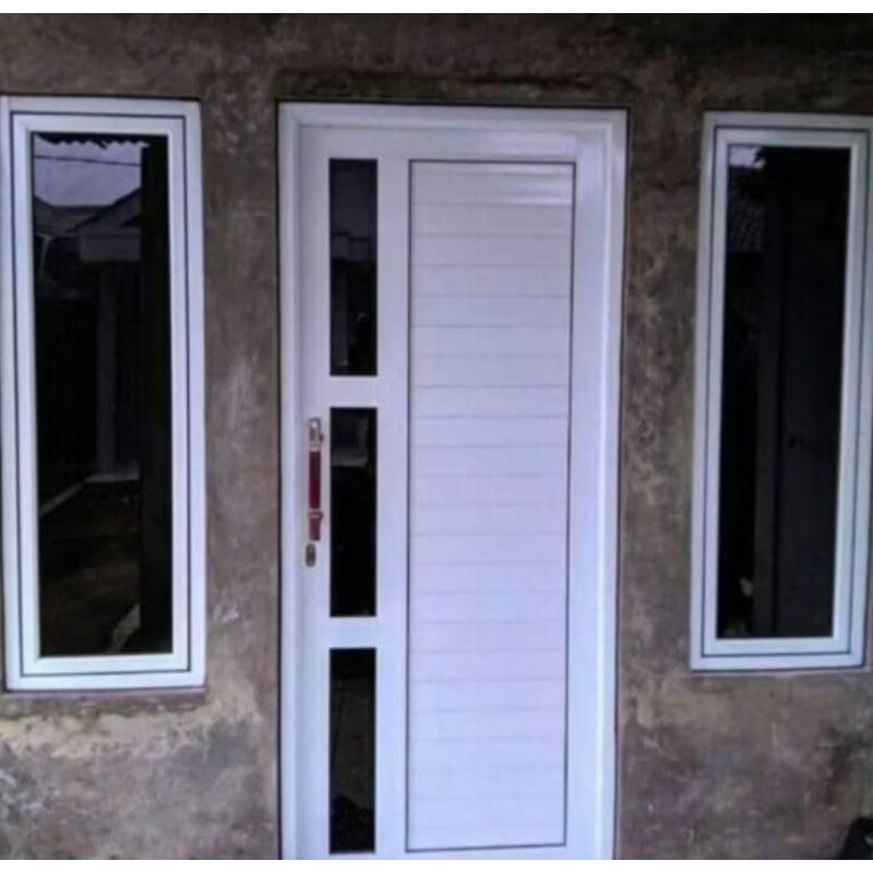 pintu+jendela almunium 205x85+ jendela 150x50 2 unit