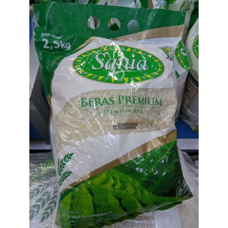 

Beras Sania dan Beras Fortune 2,5 kg