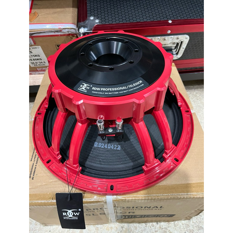 Speaker komponen RDW 15LS20CR 15in 15inch 15inci coil 4inch 1000 watt maxx original RDW