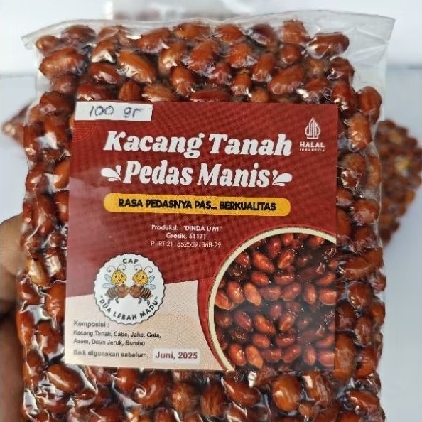 

KACANG TANAH PEDAS MANIS UKURAN JUMBO