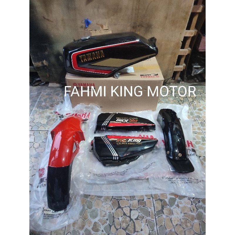 TANGKI BAJU SET RX KING COBRA 1992 ORIGINAL YGP GRES BARU KOMPLIT SIAP PASANG