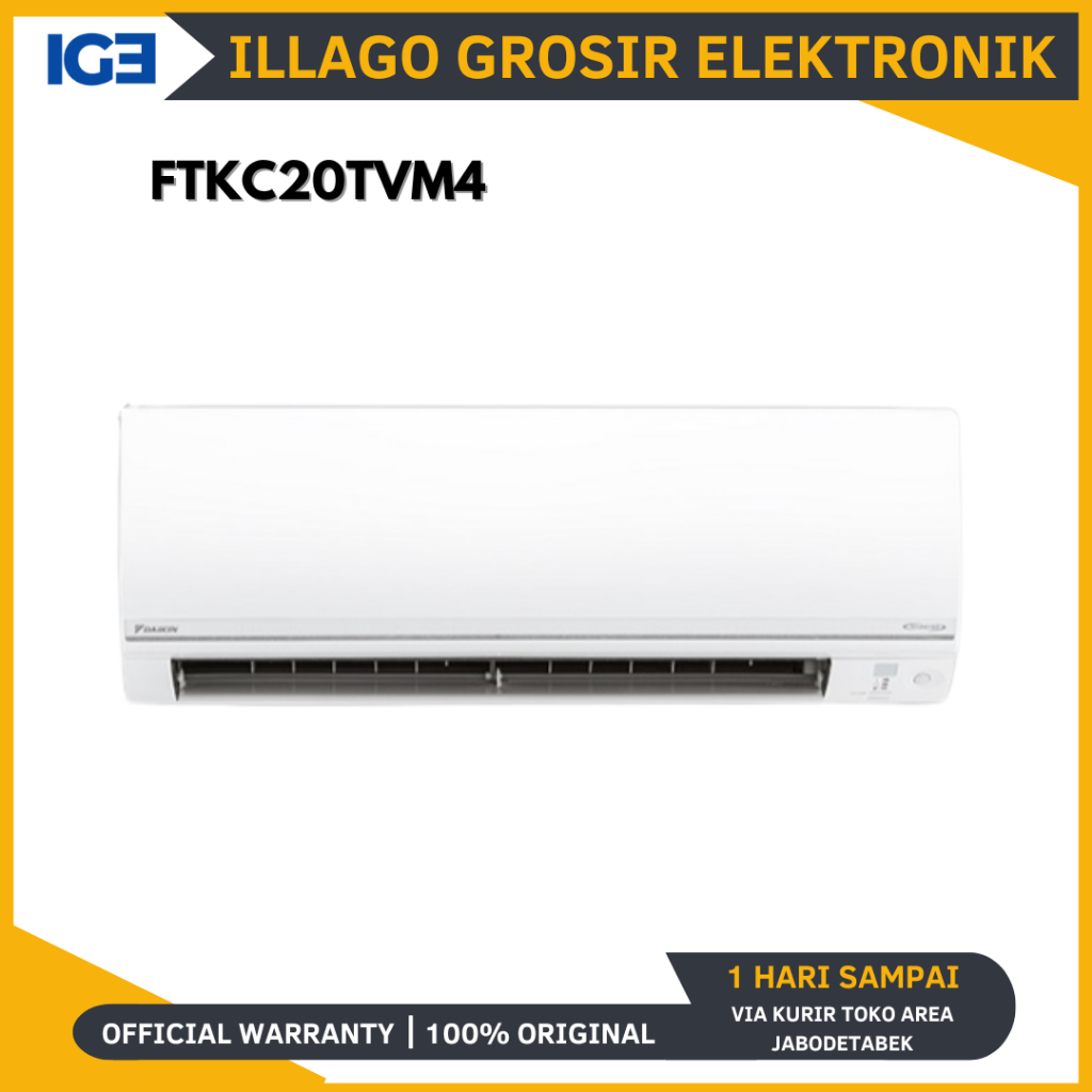 DAIKIN FTKC20TVM4 / FTKC20 AC STAR Inverter Thailand 3/4PK