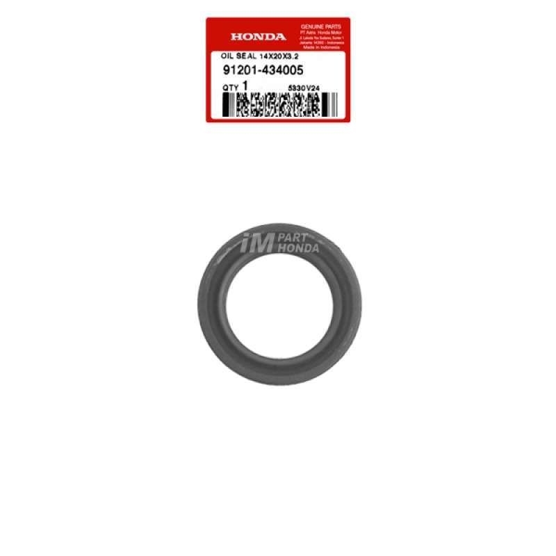 91201-434-005 Oil Seal Sil Oli 14X20X3.2 Transmision Matic Honda ORI AHM