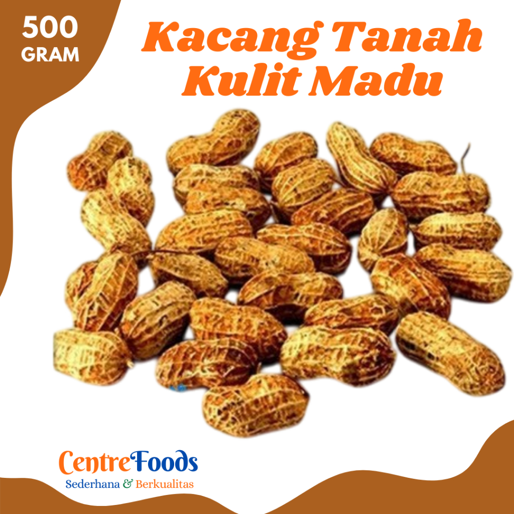 

KACANG TANAH Kulit Madu - Mentah Fresh | 500g [ Harga Per 0,5 Kg ]