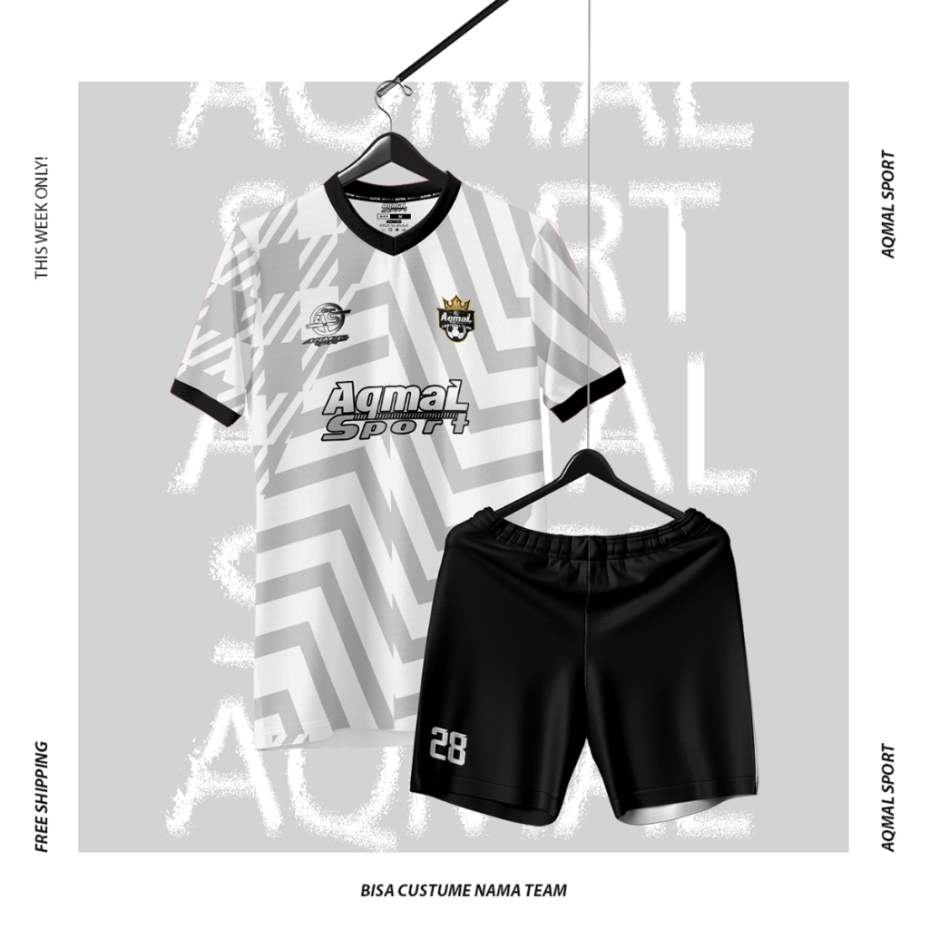 Jersey Futsal Printing Jersey Bola Printing Custom Full Printing Bisa Satuan  K42