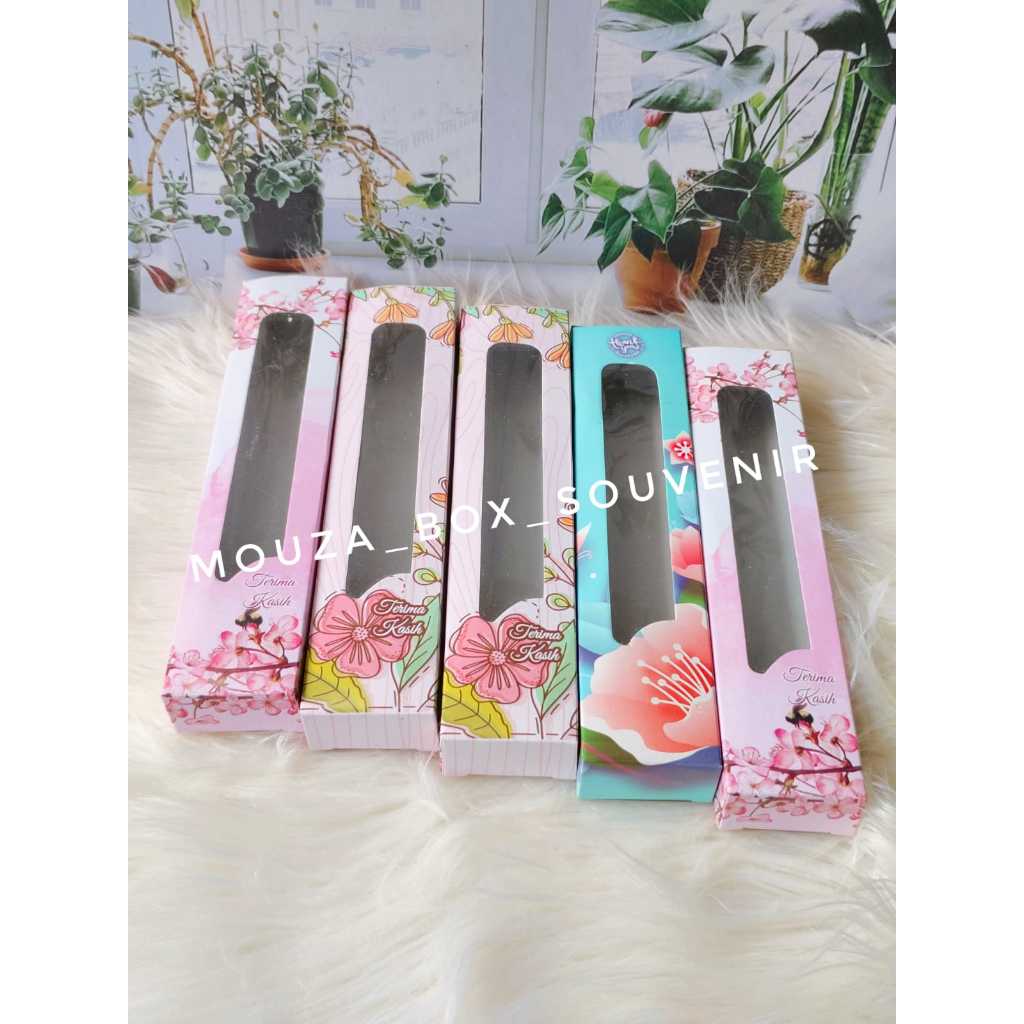 

100PCS BOX KEMASAN UNTUK SENDOK GO GREEN MOTIF CANTIK TERMURAH!!!