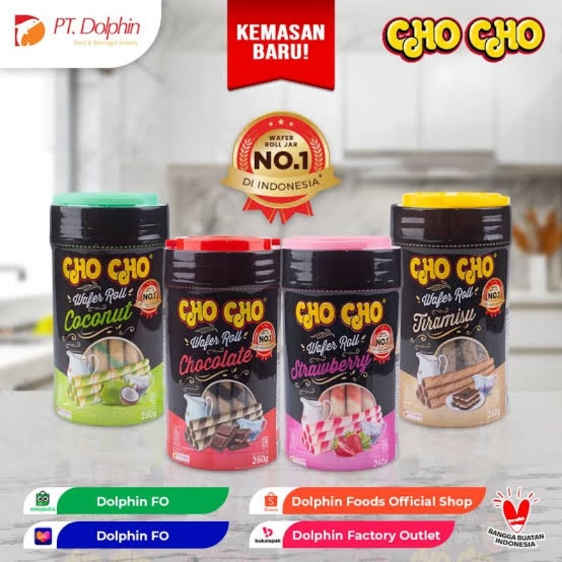 

CHOCHO WAFER ROLL 260GRAM