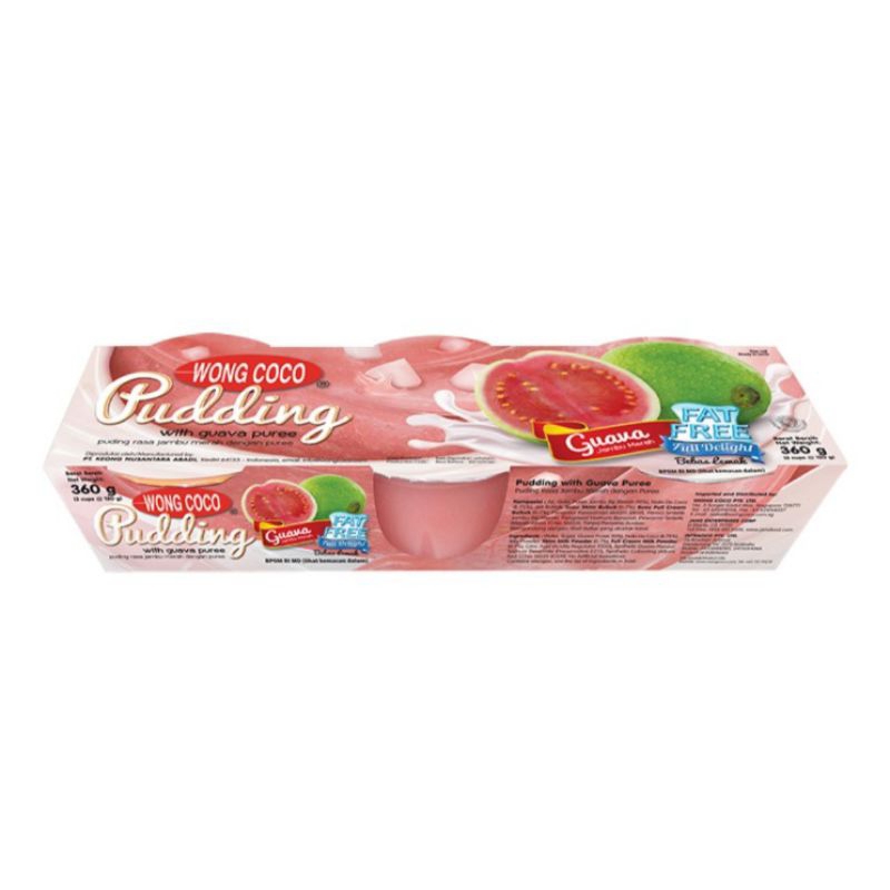 

Wong Coco Puding Jambu 3 x 120 g