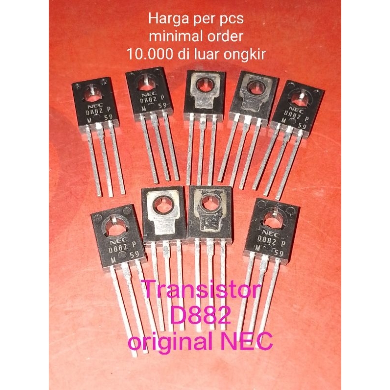 Transistor 2SD882 transistor NEC D882