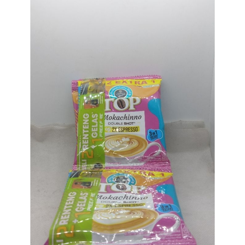 

Top mokachinno 3 in 1 instant coffe 15pcs