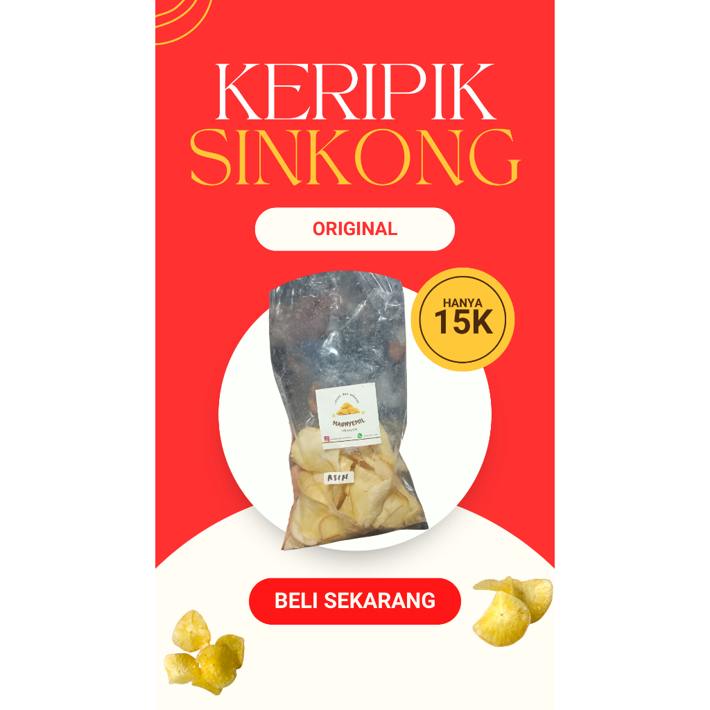 

KERIPIK SINGKONG RASA ORIGINAL