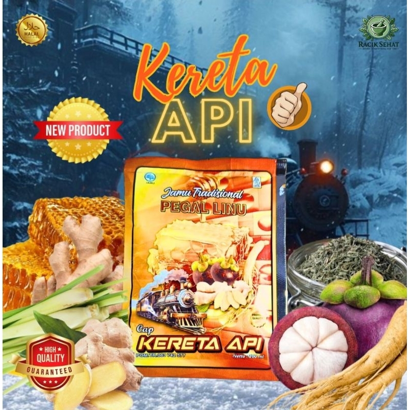 

Kereta Api Jamu Tradisional Pegal Linu 5 Sachet