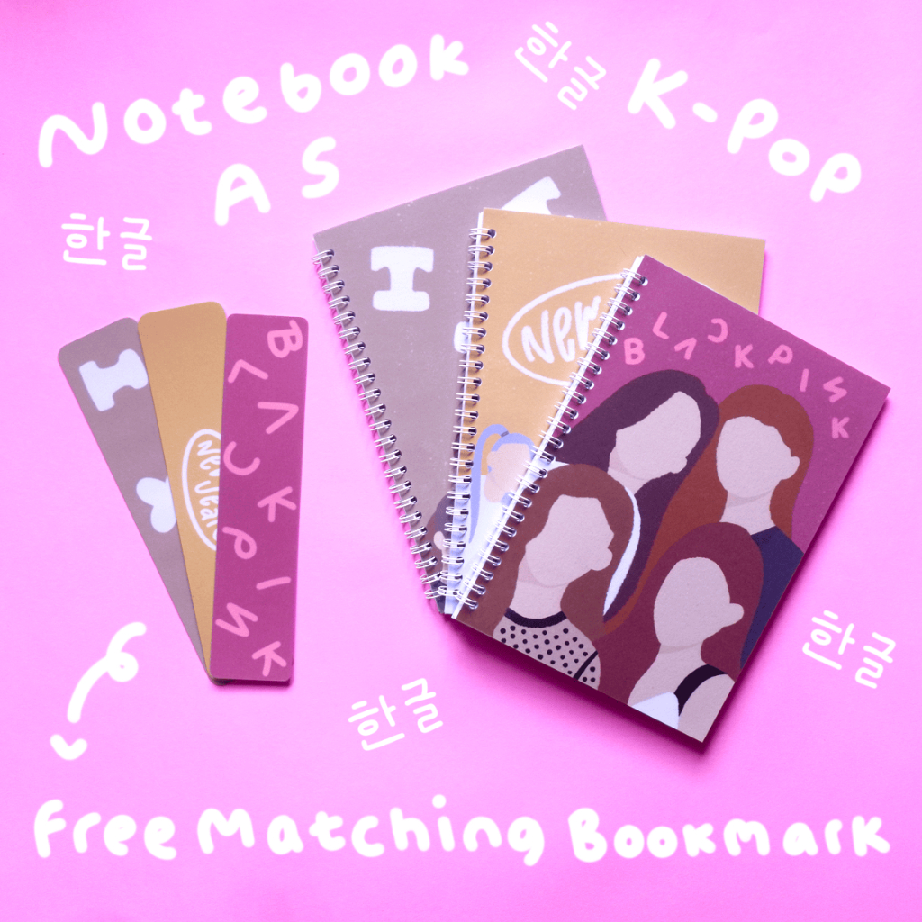 

Notebook/Jurnal/Buku Tulis A5 K-Pop (TXT, Blackpink, NewJeans)